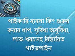 পাইকারি ব্যবসা বলতে কি বুঝায়?